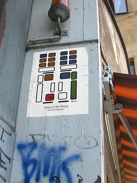 Kunstprint. 'Connection'